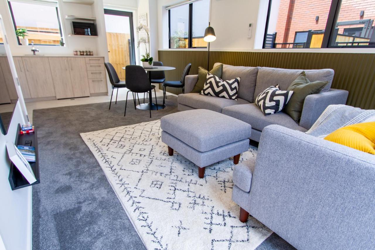 New Sophisticated City Pad Appartement Christchurch Buitenkant foto
